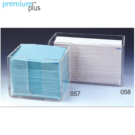 Premium Plus Bib & C-Fold Towel Dispenser